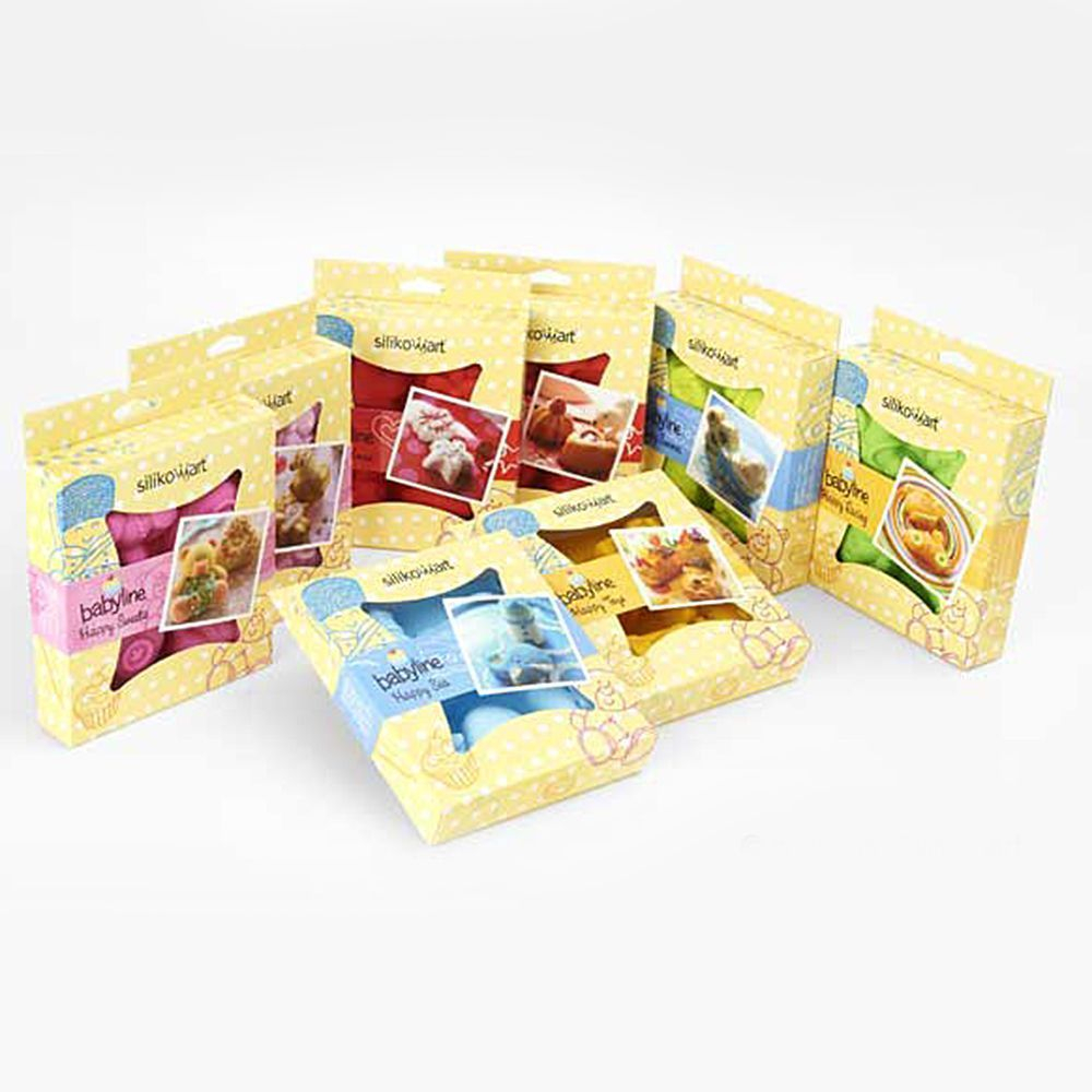 Форма для кексов Silikomart Baby Line HSF08 Италия упаковка