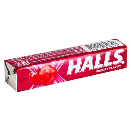 Карамель леденцовая HALLS Вишня 25гр