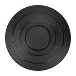 Выключатель-кнопка 250В 2А вкл-выкл черный (напольный - для лампы) REXANT