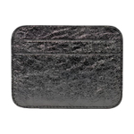 Balenciaga Cow Leather Card Holder, Card Holder Women"s Black