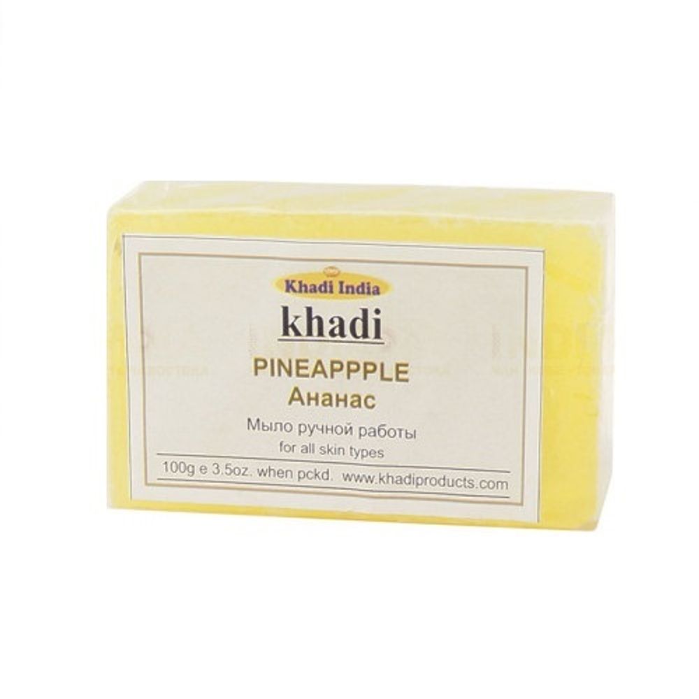 Мыло Khadi India Ананас Pineappple 100 г