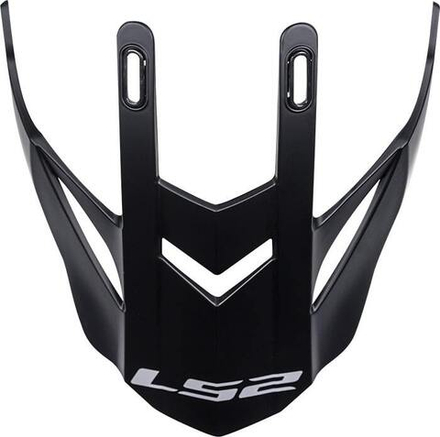 LS2 Козырек для кроссового шлема MX437 GLOSS BLACK черный
