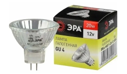Галогенная лампочка, 4 штуки, GU4 20 Вт,12В, 3000K теплый белый свет, софит