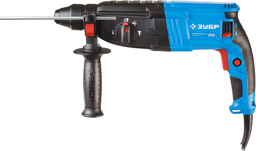 Перфоратор Зубр Профессионал 0,8кВт 3Дж кейс