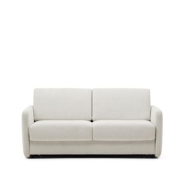 Nuala 2-местный диван-кровать жемчужного цвета, 164 см