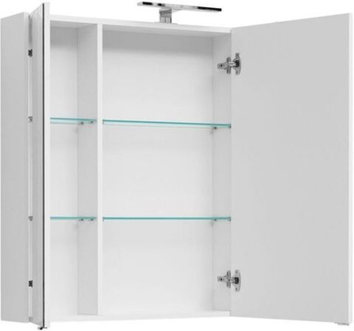 Зеркало-шкаф Aquanet Августа 100 белый