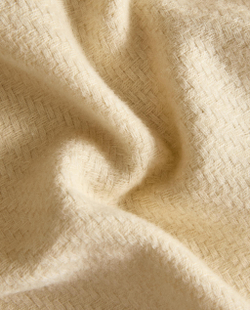 Zara Home плед из полиэстера, экрю, 140x190 см · 3367/004