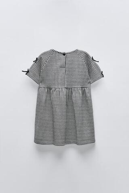 ZARA ЖАККАРДОВОЕ ПЛАТЬЕ, ЧЕРНЫЙ