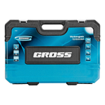 Набор инструментов, 1/2", 3/8", 1/4", CrV, 120 зубьев, 216 предметов Gross