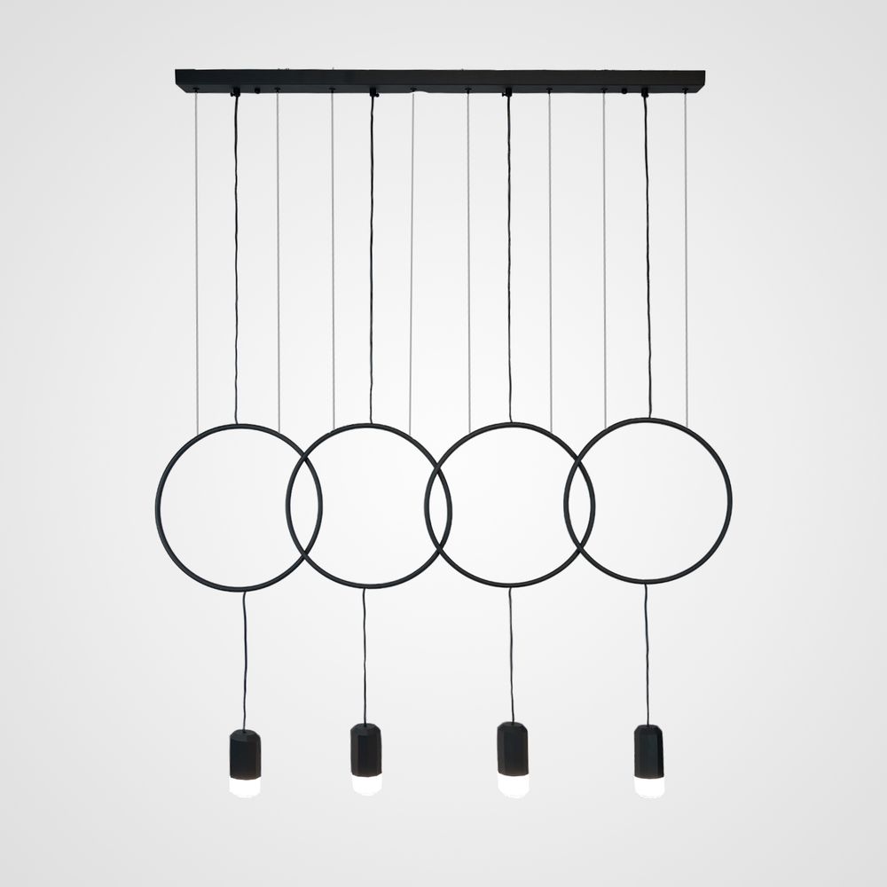 Подвесной светильник FORVET BLACK L4