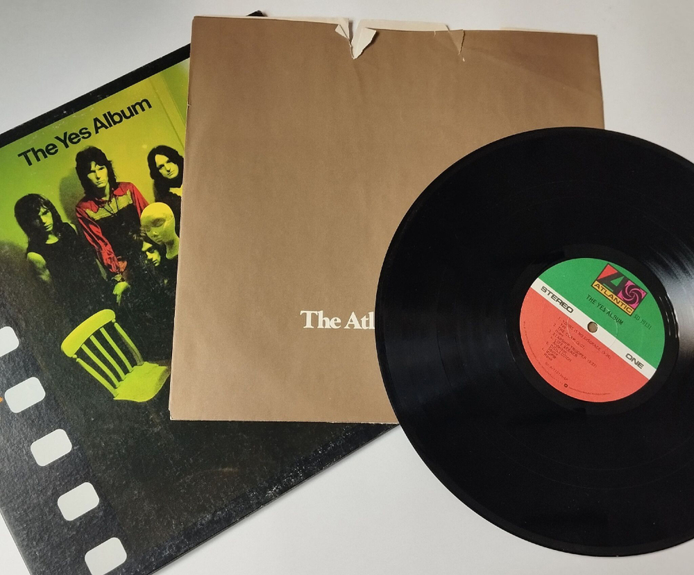 Винтажная виниловая пластинка LP The Yes Album (USA 1977) Disillusion