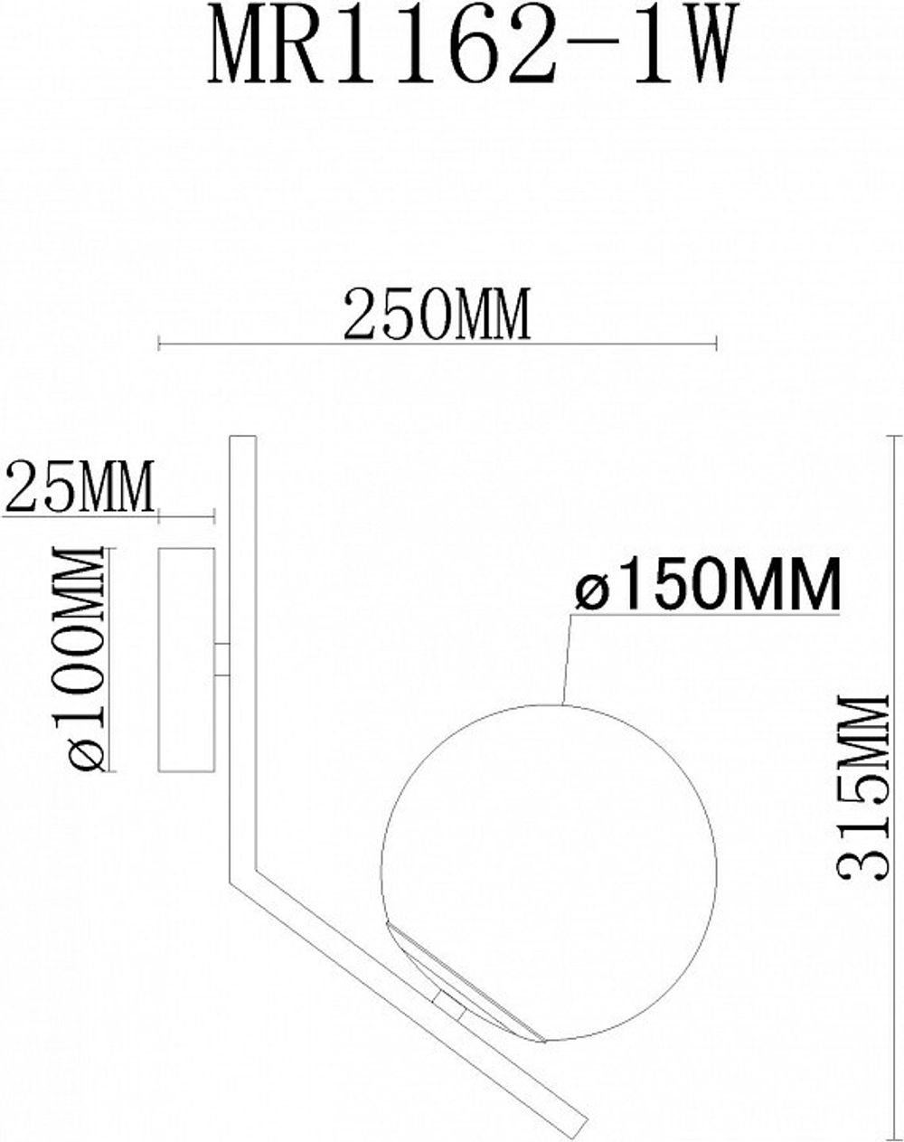 Бра MyFar Pierre MR1162-1W