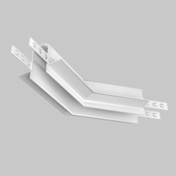 Коннектор угловой 135° встраиваемый под ГКЛ 12,5мм, белый Maytoni Exility TRA034CLO-42.12W