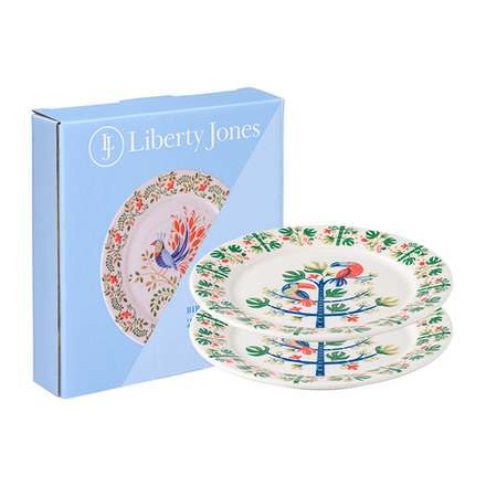 Набор тарелок Toucan из коллекции Birds of Paradise в подарочной упаковке, Ø18 см, 2 шт.
