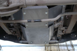 Защита картера двигателя (2,5 мм, сталь) для GAZ Соболь 2012- (V = 2.8 MT 4WD) Sheriff.27.2584