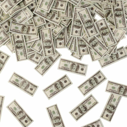 Хлопушка Бумфети 40см Доллар