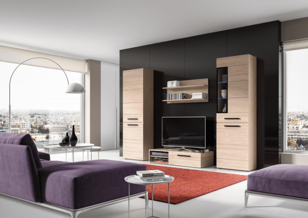 Тумба "Кёльн" 1220 (низкая) Дуб сонома