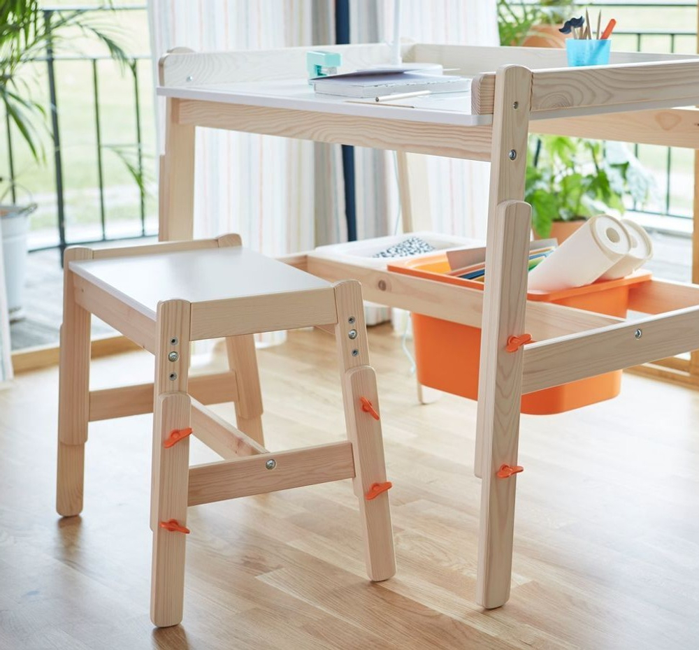 Детский табурет BABYPALL, размер: 55*38 *45 см, материал: дерево.