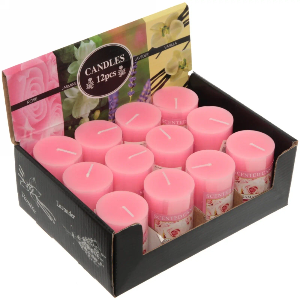 Свеча «Fantasy-Влюбленная Роза» 4,8*7,5см YZ004