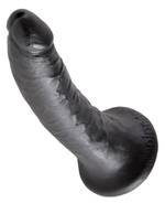 Фаллоимитатор King Cock 7" Cock - Черный Pipedream 550223PD