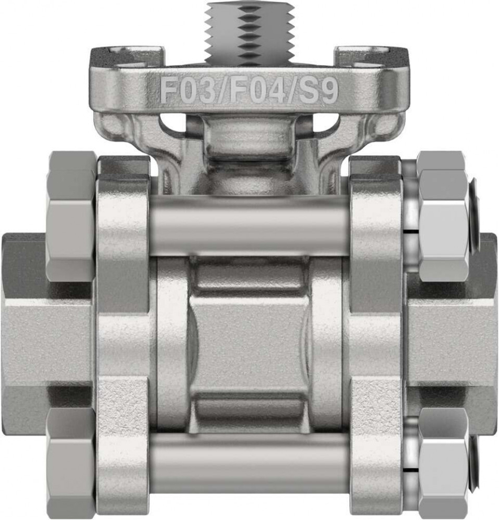 VZBE-1/2-WA-63-T-2-F0304-V15V15 Шаровой кран