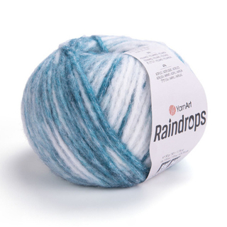 Пряжа Raindrops, 50г, 115м, 18%шерсть, 35%полиамид, 47%акрил (цена за 1шт)