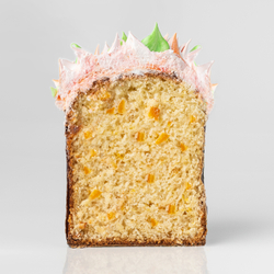 Творожный кулич с цукатами апельсина