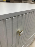 Комод-4 МДФ 4 ящика Белый/бел.береза