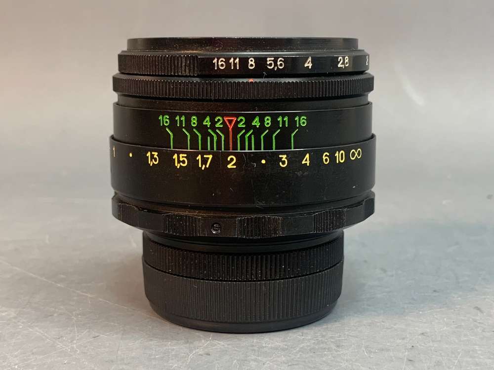 Гелиос 44-2 2/58mm помята резьба и внутри грибок