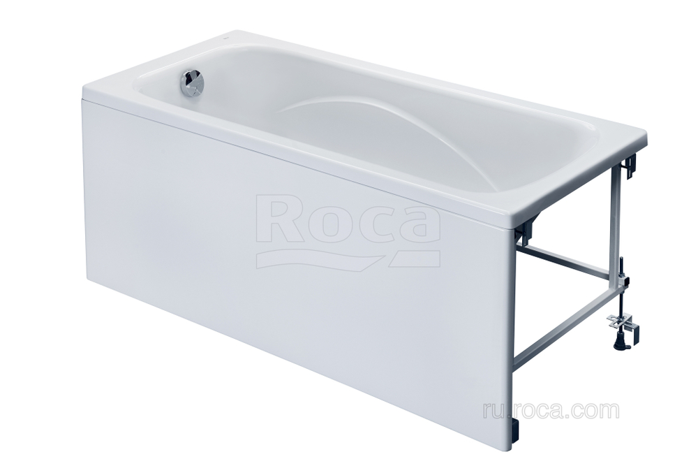 Акриловая ванна Roca Line 160х70 прямоугольная белая ZRU9302985