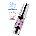 Возбуждающий гель с эффектом вибрации и охлаждения Secret Play Triple X 3in1 Unisex Pleasure Enhancer Gel 15мл