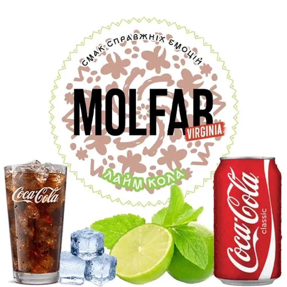 Molfar Virginia Line - Lime Cola (40g)