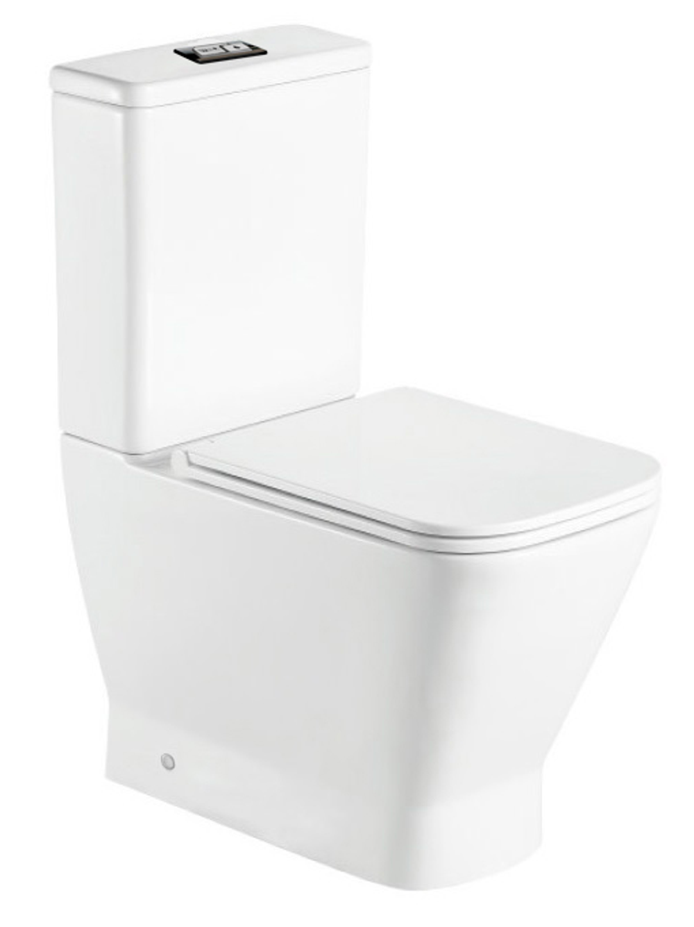 Унитаз компакт WeltWasser WW ROTBACH 011 GL-WT  10000012211 белый глянец
