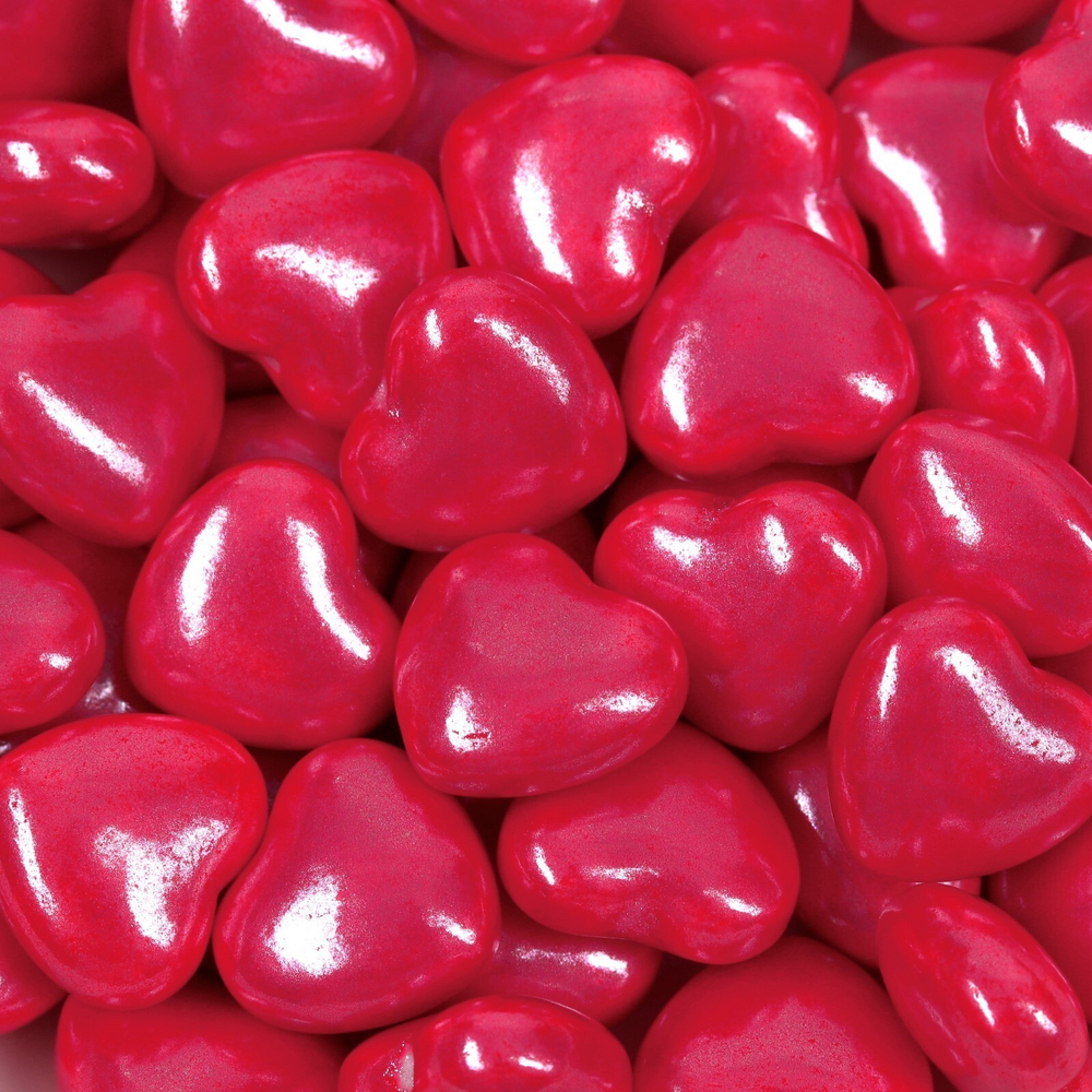 Посыпка "Сердца" красные 25 гр