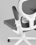 Кресло офисное TopChairs Airone серый ткань