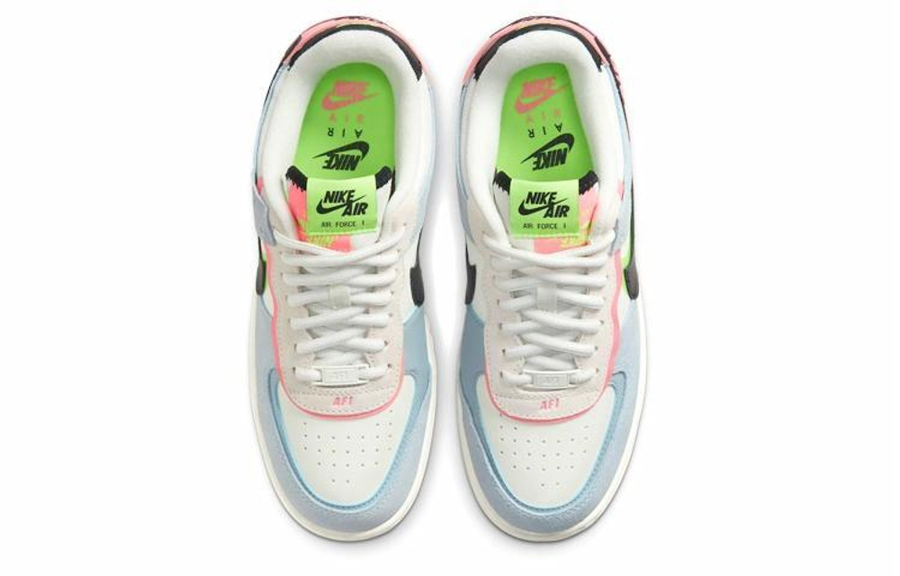 Кроссовки Nike Air Force 1 Low Shadow "Sunset Pulse" (Женская размерная сетка)