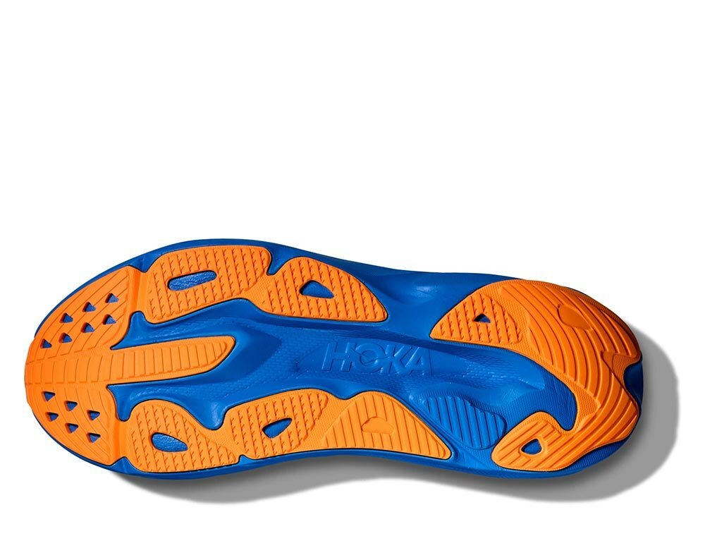 Кроссовки для бега мужские Hoka Skyflow M Сине-оранжевые