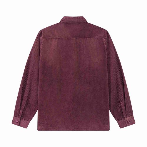 Рубашка Velvet Button бордовая