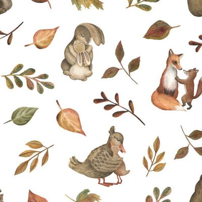 Лесные мамы и их малыши