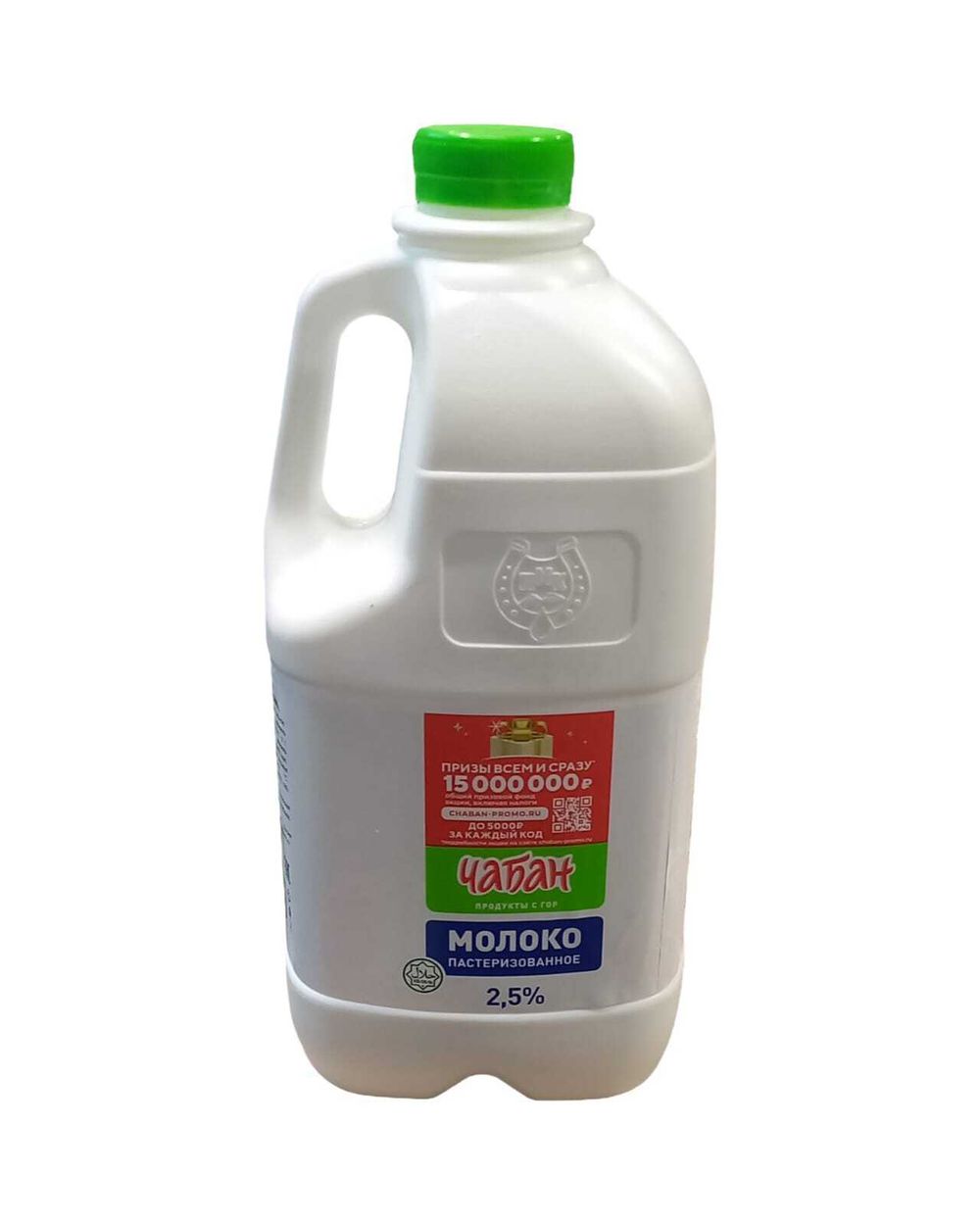 Молоко "Чабан" 2,5% 1900г канистра