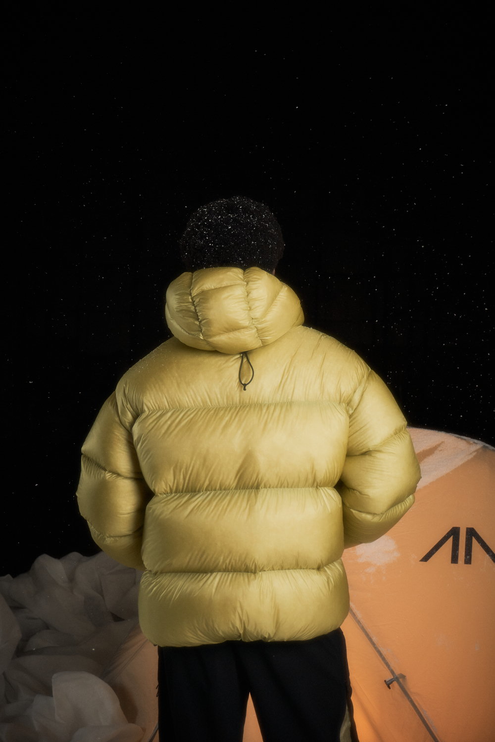 Куртка Called a Garment Puffer Fish Down Jacket "Citron"