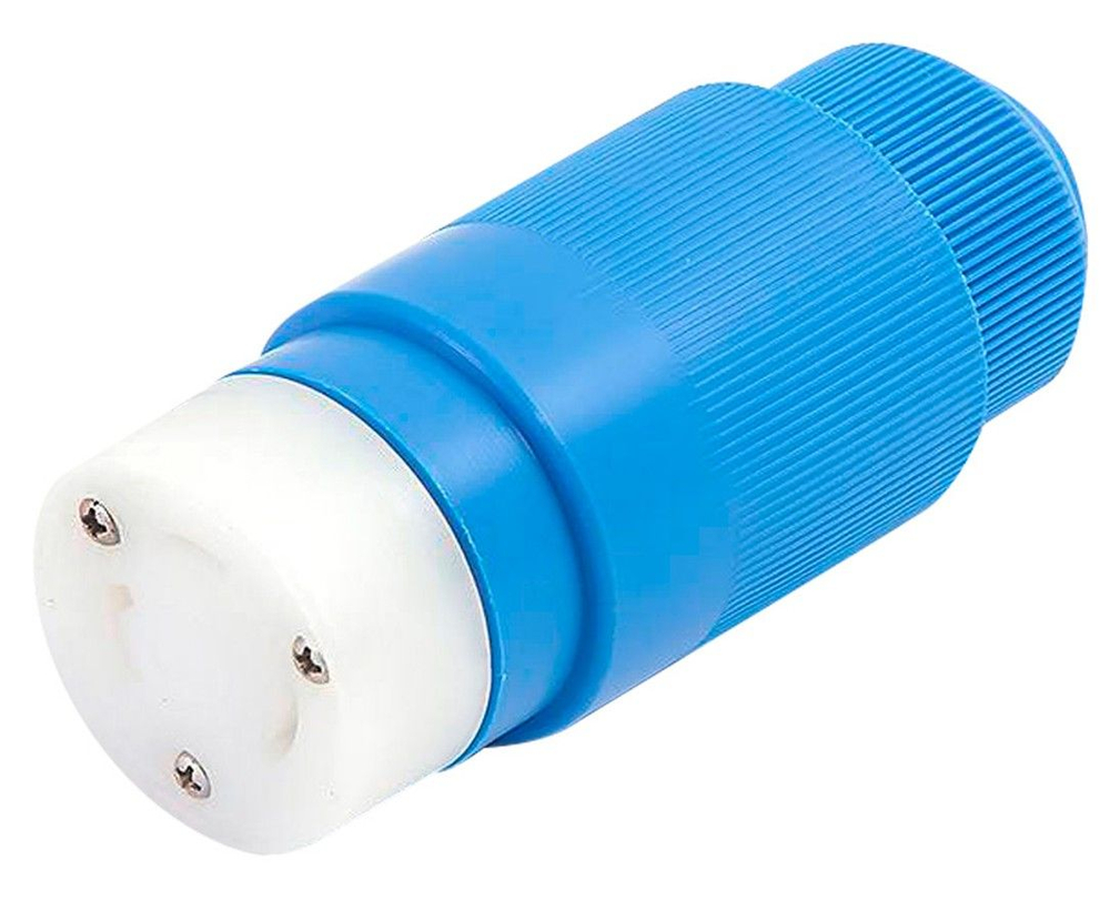 Вилка для влагозащищенных розеток, 30 А (10017017)