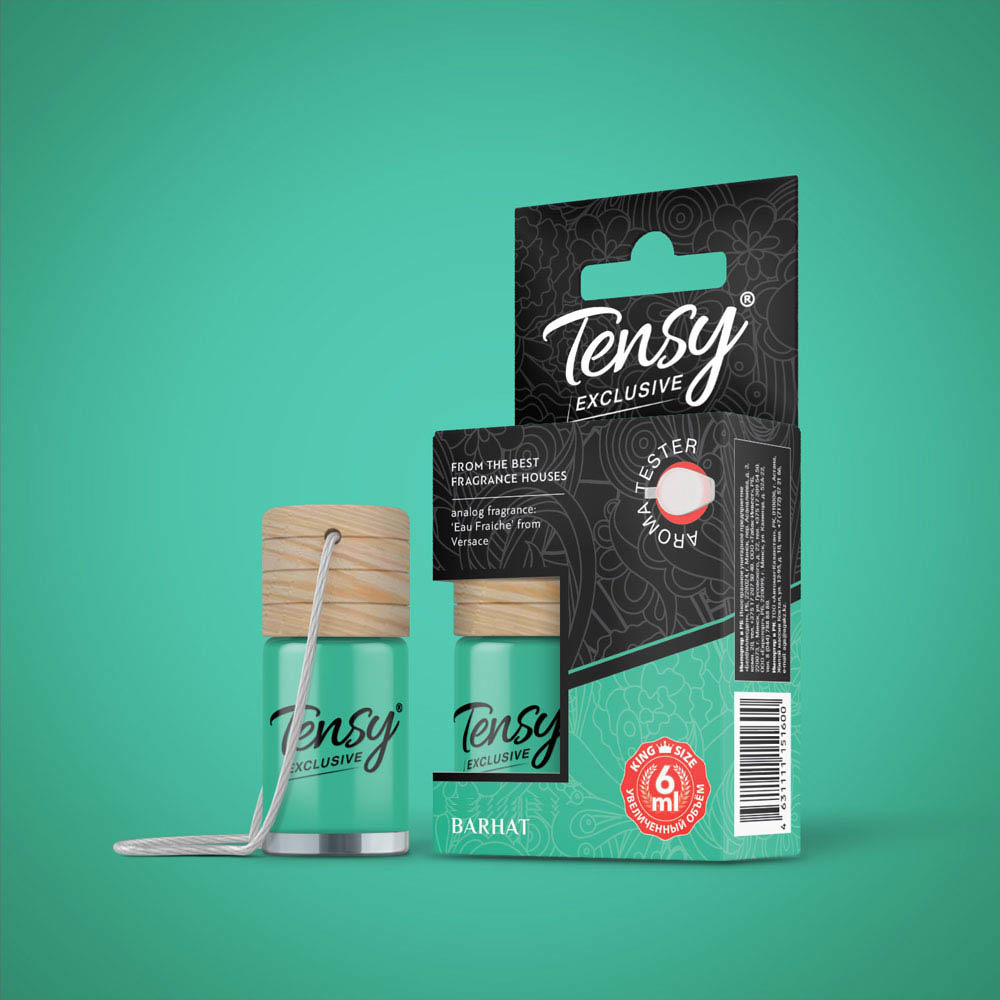 Ароматизатор "Tensy" подвесной бутылочка (эксклюзив) БАРХАТ
