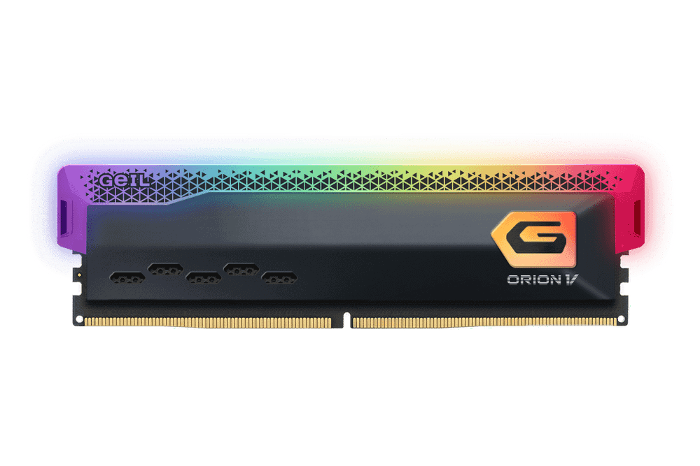 Оперативная память 64GB Kit (2x32GB) GEIL Orion V RGB 5600Mhz DDR5 CL38 GVSG564GB5600C38ADC Grey