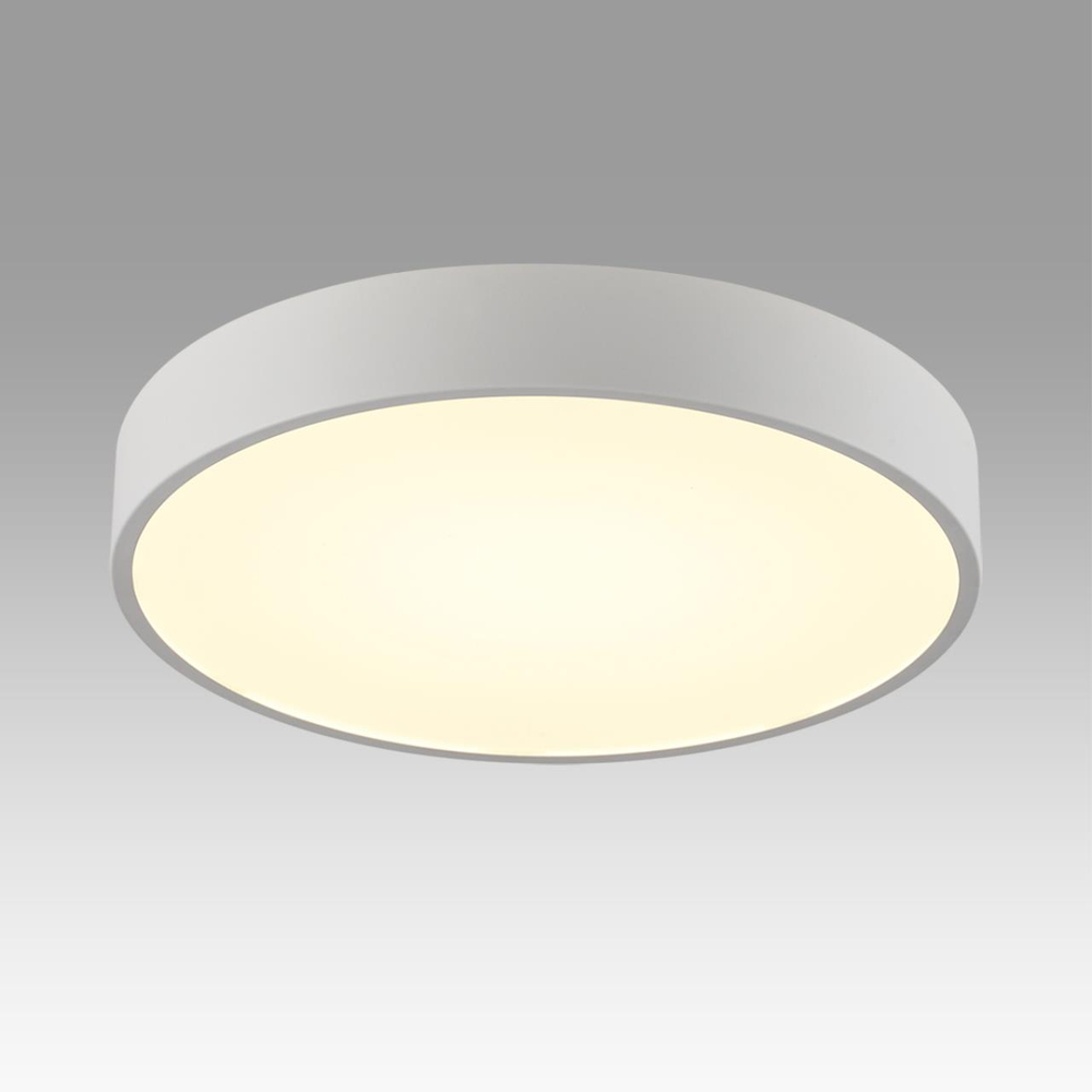 7757/36L MITRA LED SN 539 Светильник металл/акрил/белый LED (30Вт+6Вт) 4000K+4000K D400 IP20 подсветка QUASAR