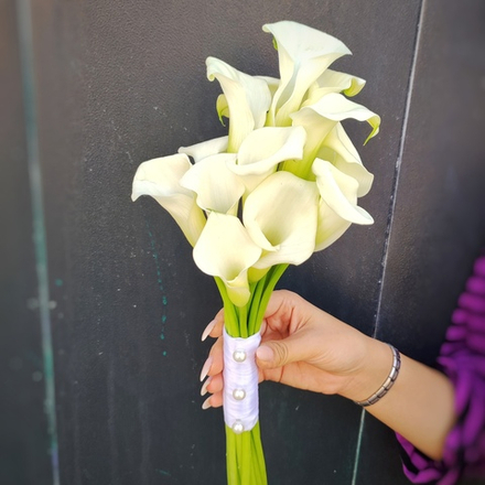 Букет невесты и бутоньерка