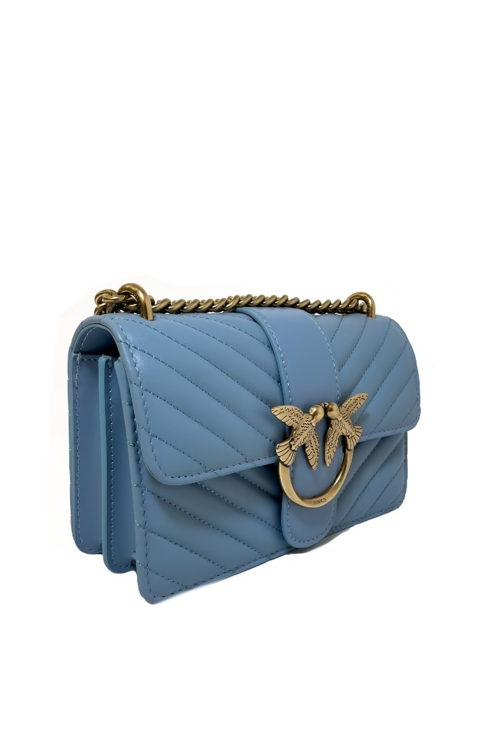 MINI LOVE BAG ICON V QUIL – blue