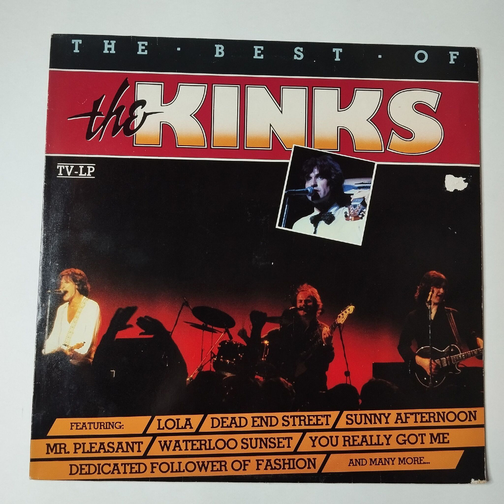 Винтажная виниловая пластинка LP The Kinks The Best Of (Holland 1981)