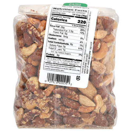 Bergin Fruit and Nut Company, Смесь орехов класса люкс, 454 г (16 унций)