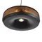 SL6014.603.01 Светильник подвесной ST-Luce Черный/Коричневый, с пузырьками LED 1*42W 3000K RIPPLE